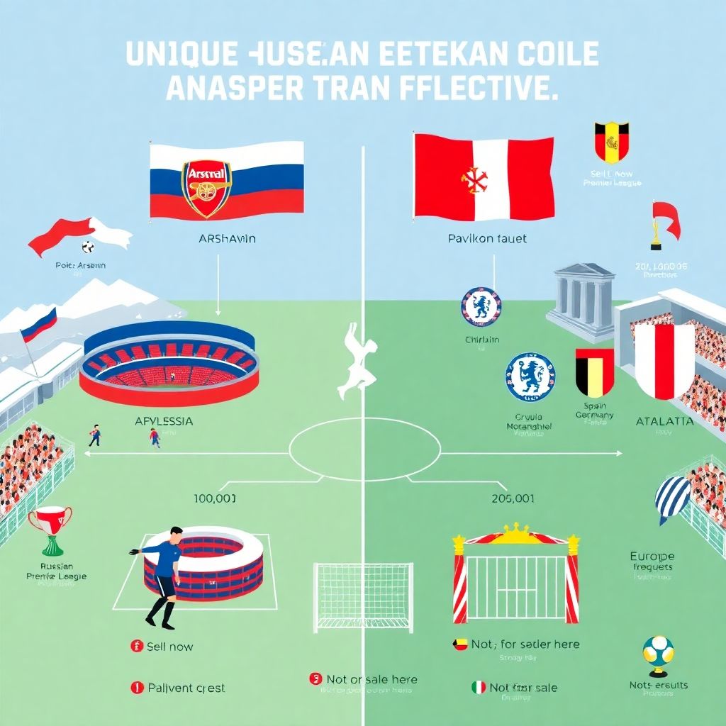 Уникальные истории трансферов между российскими и европейскими клубами