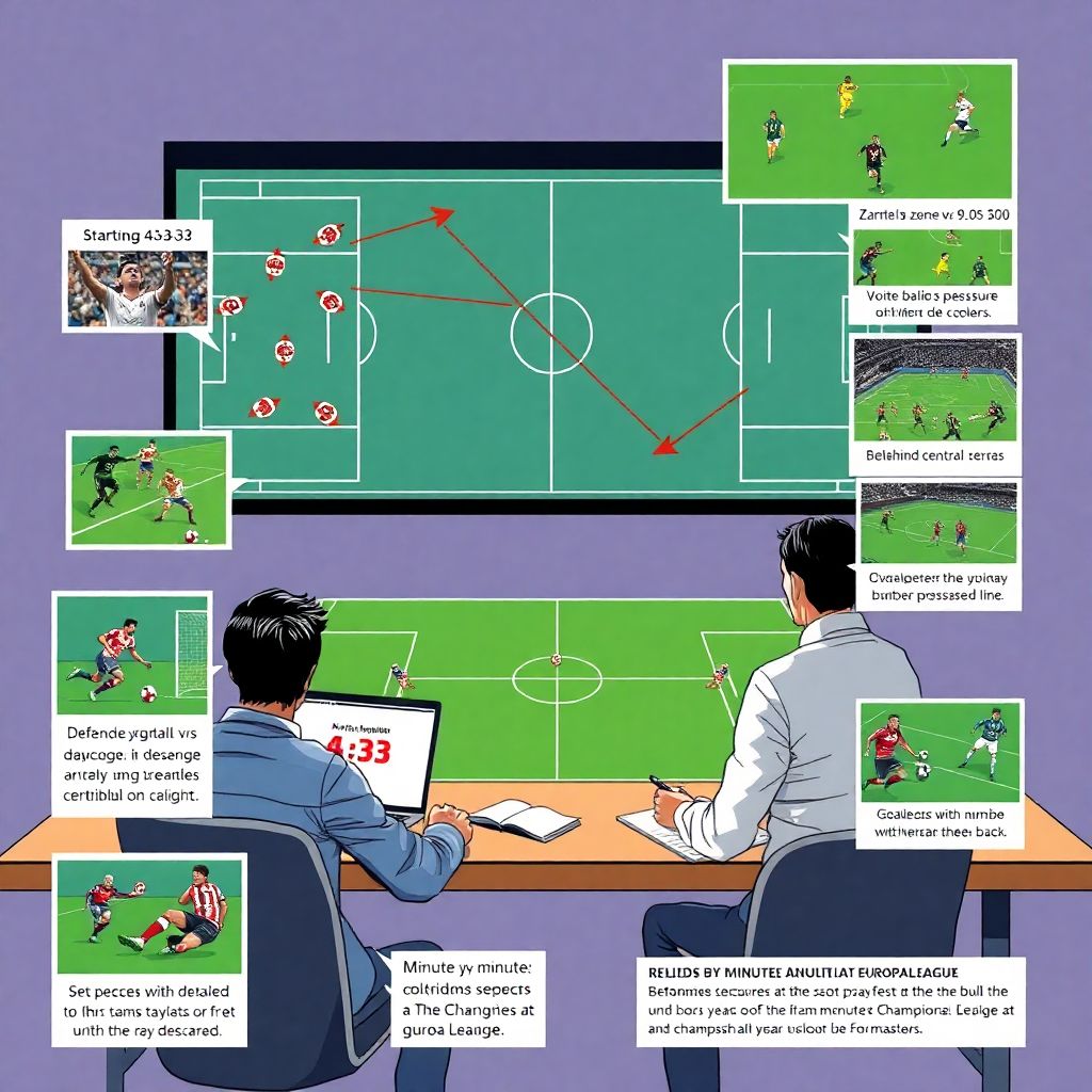 Тактические разборы крупных матчей еврокубков с участием российских клубов