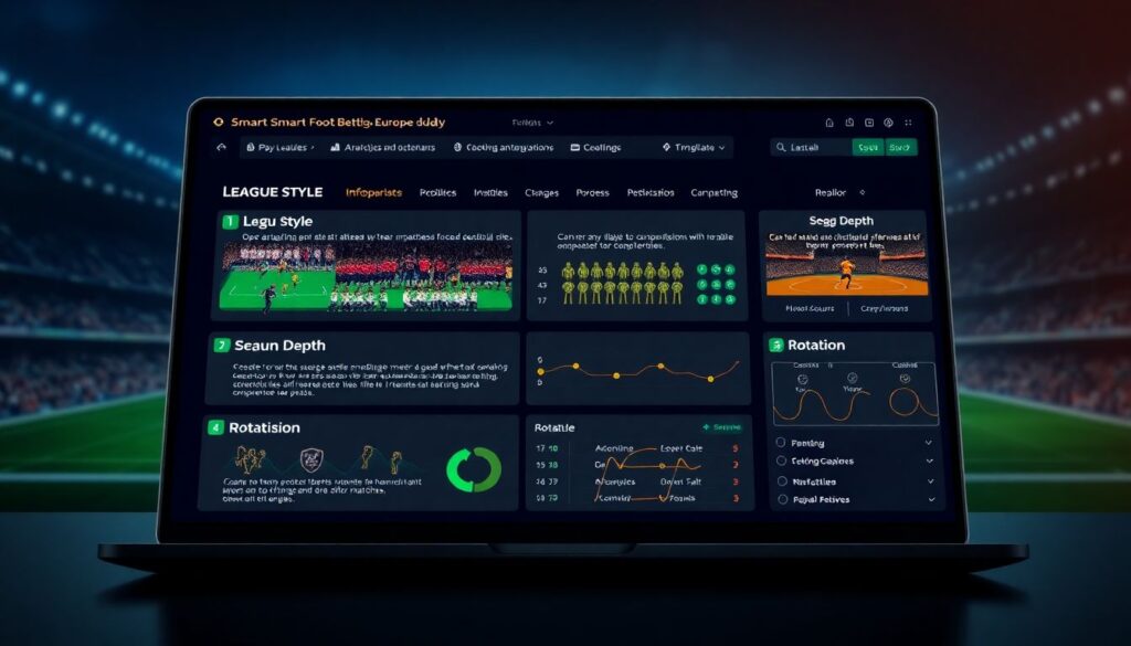 Футбол в мире: сравнение лиг и их готовности к еврокубкам - иллюстрация