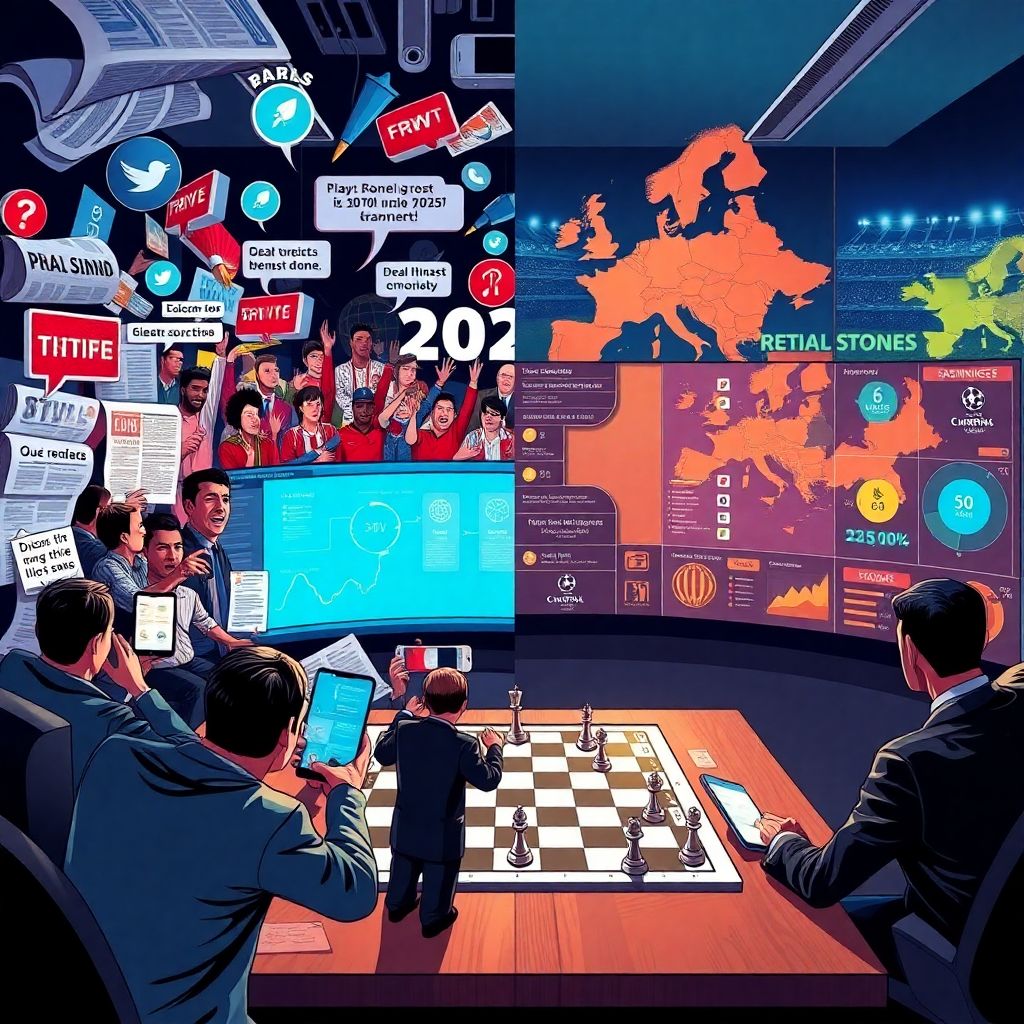 Трансферные слухи перед стартом еврокубкового сезона: подробный обзор