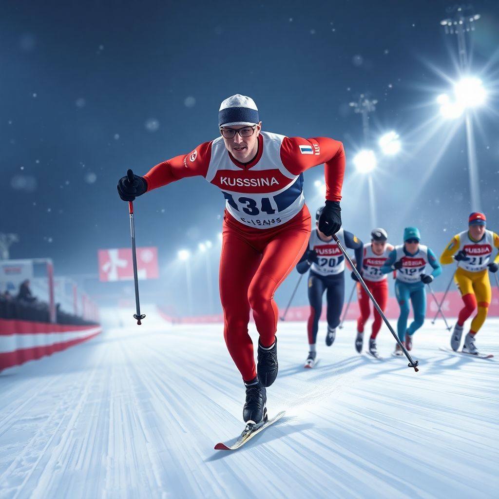 Иван Горбунов вернулся после травмы и выиграл спринт Кубка России в Сыктывкаре