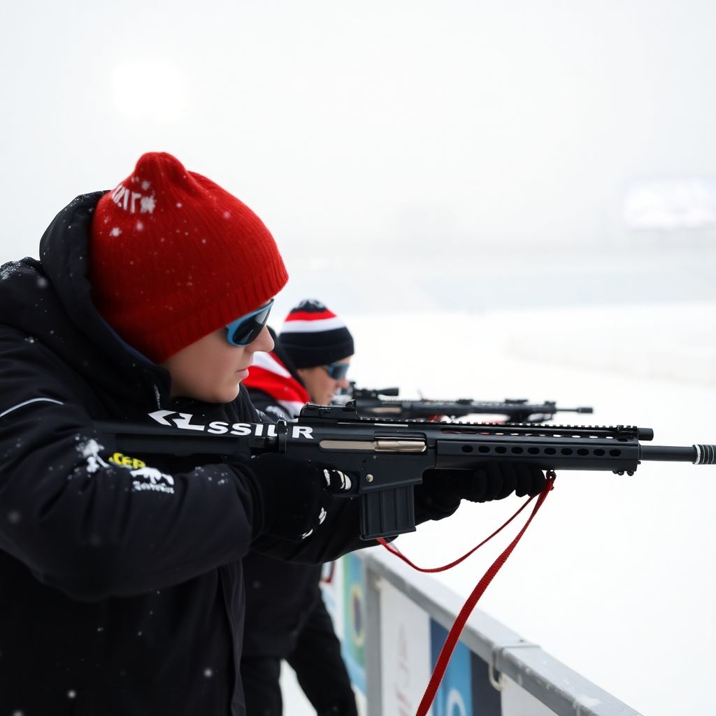 Чемпионат России по биатлону: Халили уступил Лазовскому, золото у Московской области
