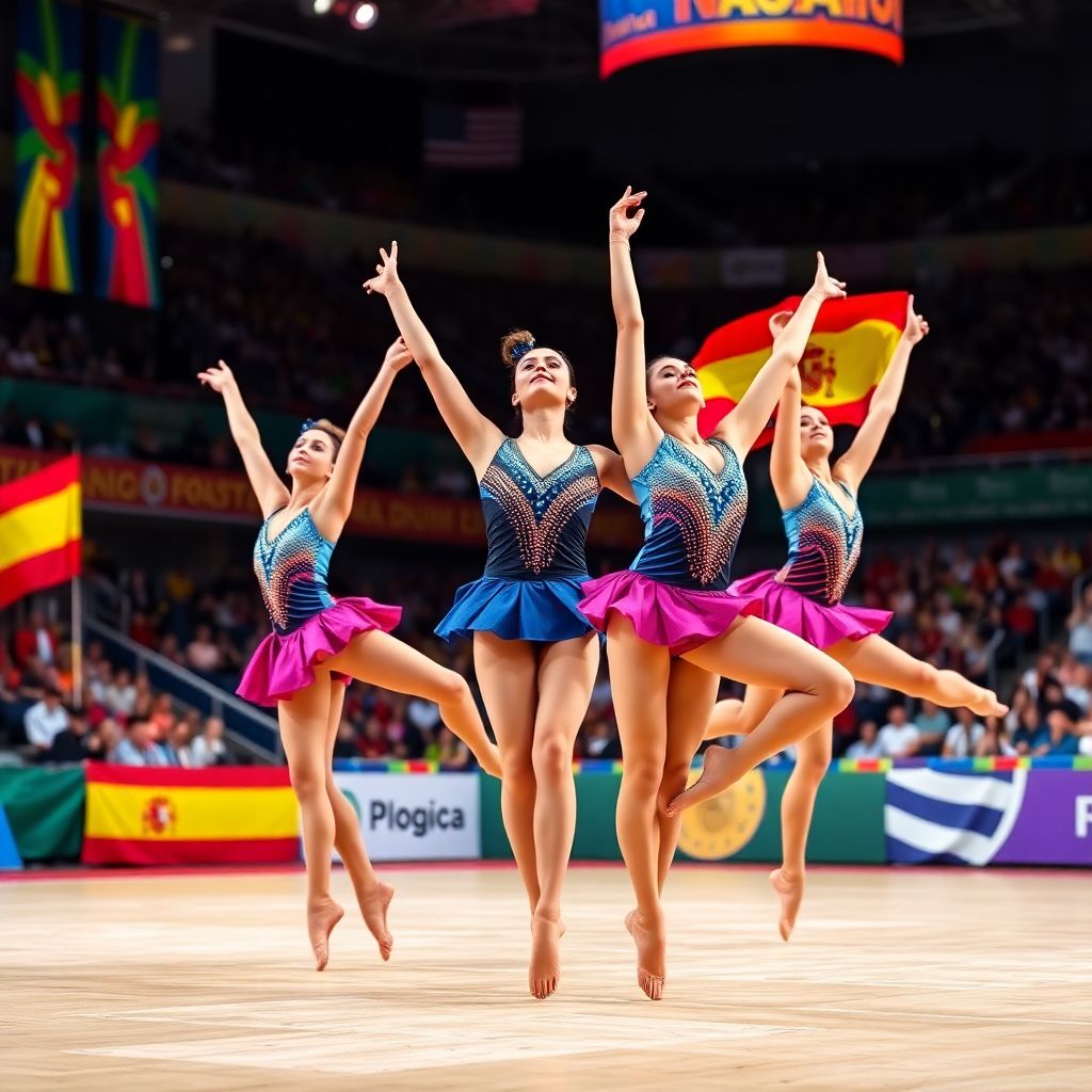 Звезды российской художественной гимнастики в Испании: битва в liga iberdrola