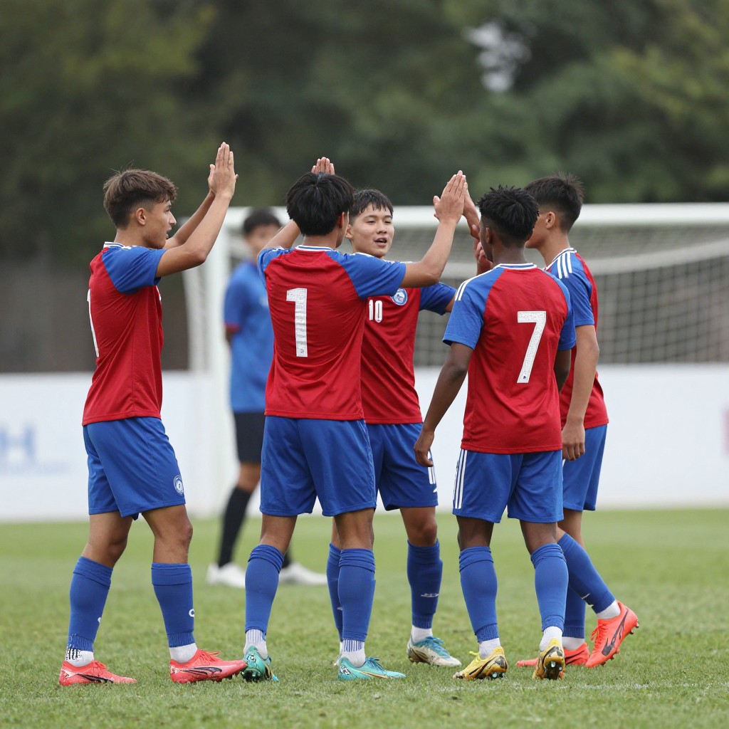 Сборная России U-15 выиграла второй матч на турнире ФИФА со счетом 7:0 и довела общий счет до 19:0